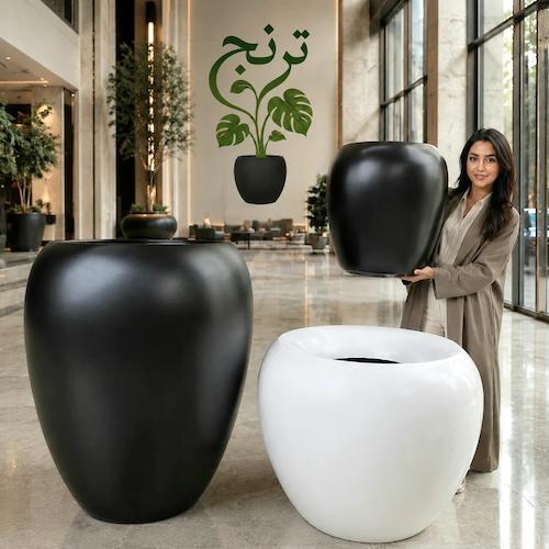 گلدان فایبر